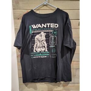 Funko Star Wars Smuggler's Bounty Wanted Momaw Nadon Short Sleeve XXL 2XL Shirt